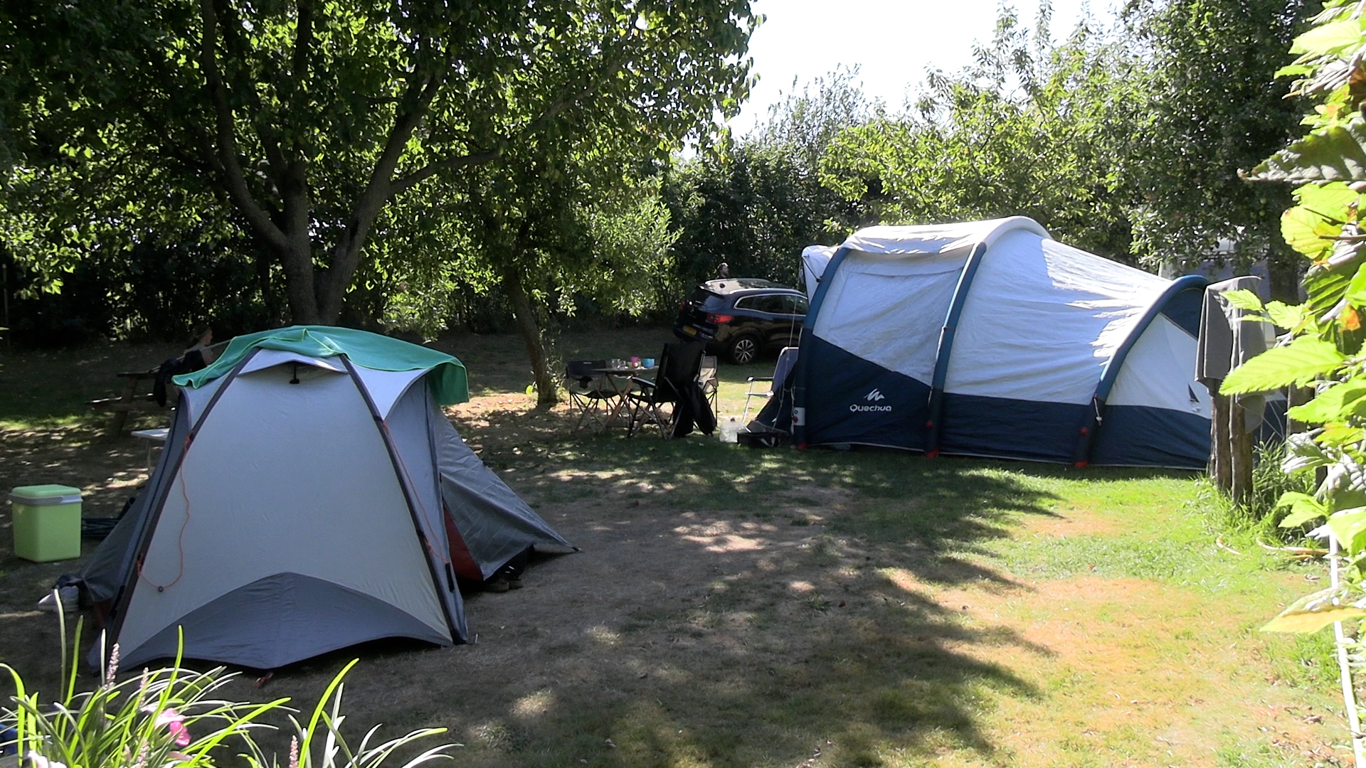 Volop toeristen op campings Megen